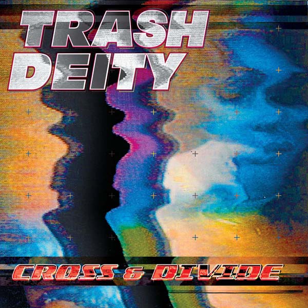 trash deity cross and divide album cover